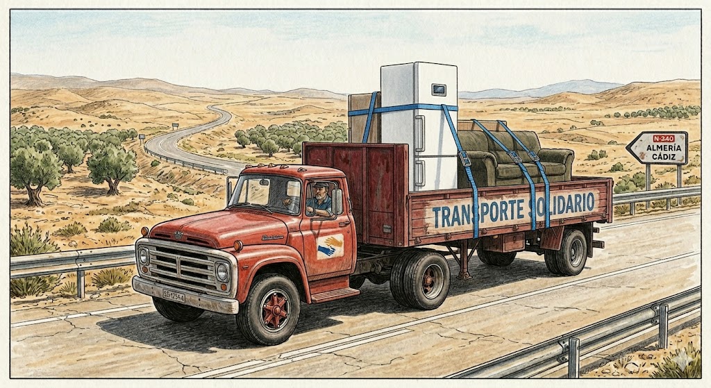 Transporte Social — compartiendo ruta
